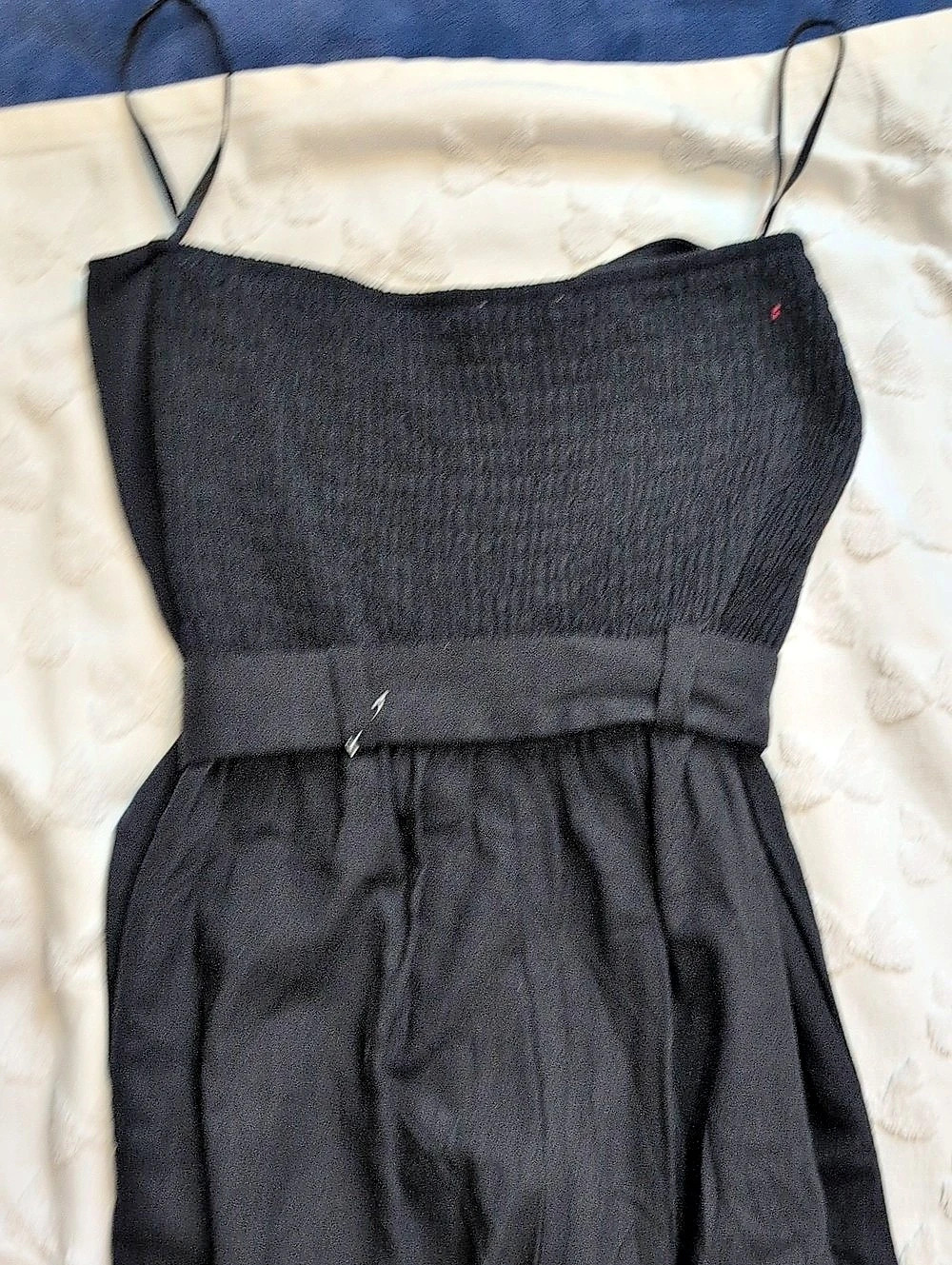 Monteau Los Angeles Black Wide Leg Jumpsuit Size Small Like New - Picture 8 of 11